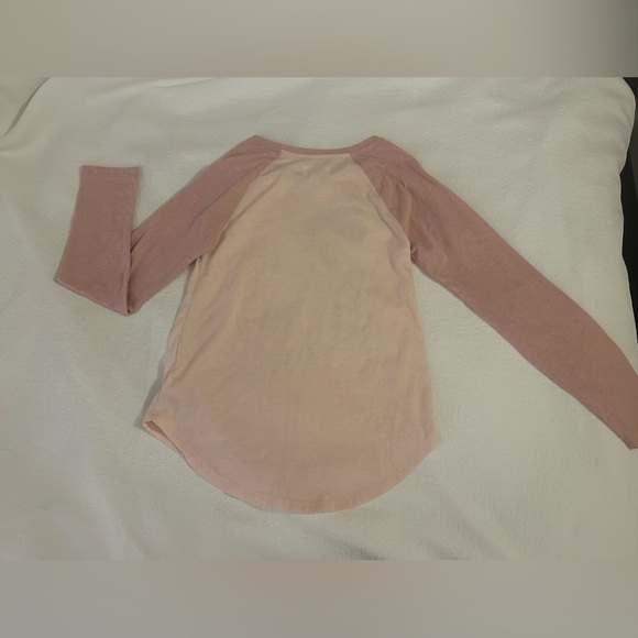 Gap Kids x Disney Collab Bambi Light Pink w/ Sequins Raglan Tee XL (12) - Picture 4 of 4